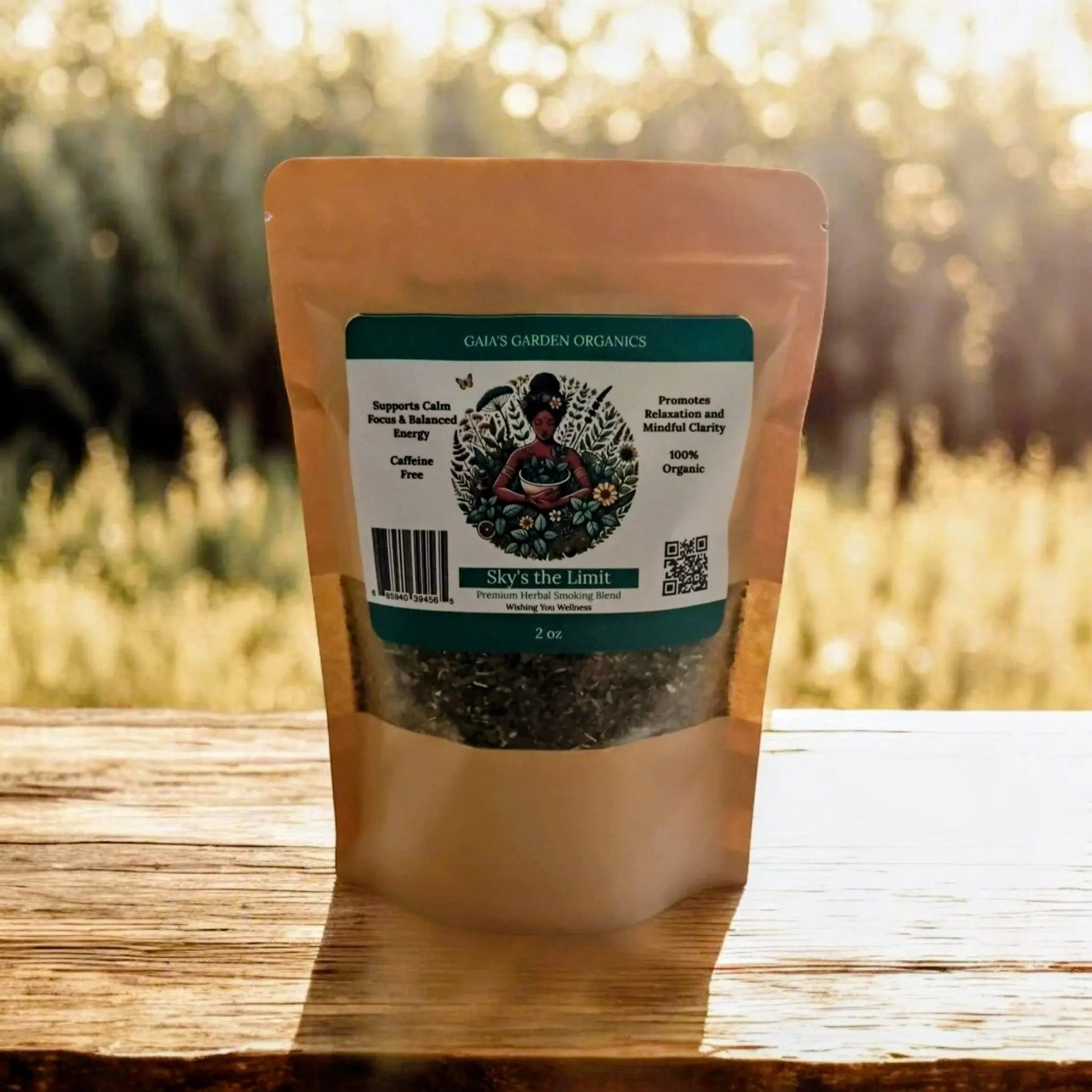 Nature's medicine for all people - smoking herbal blend - Gaia's Garden